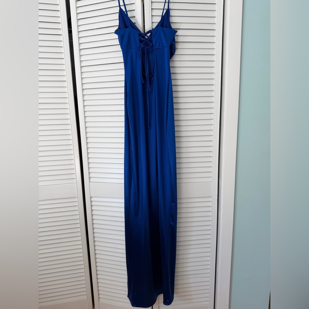 Windsor Royal Blue Prom Dress - Picture 4 of 4